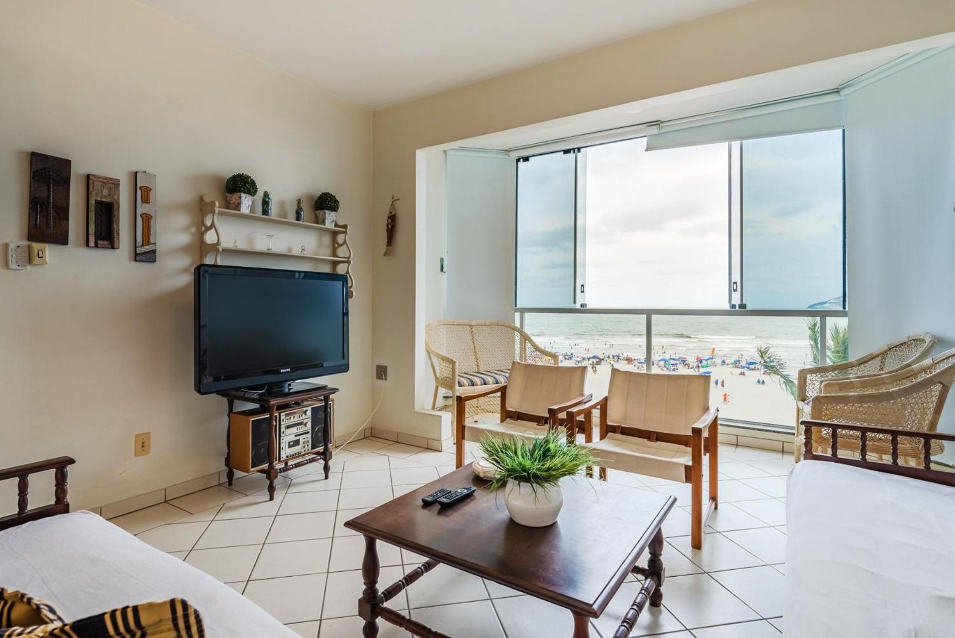 Apartmán Apto Pe Na Areia Com Linda Vista Frente Mar Cel403 Balneário Camboriú Exteriér fotografie