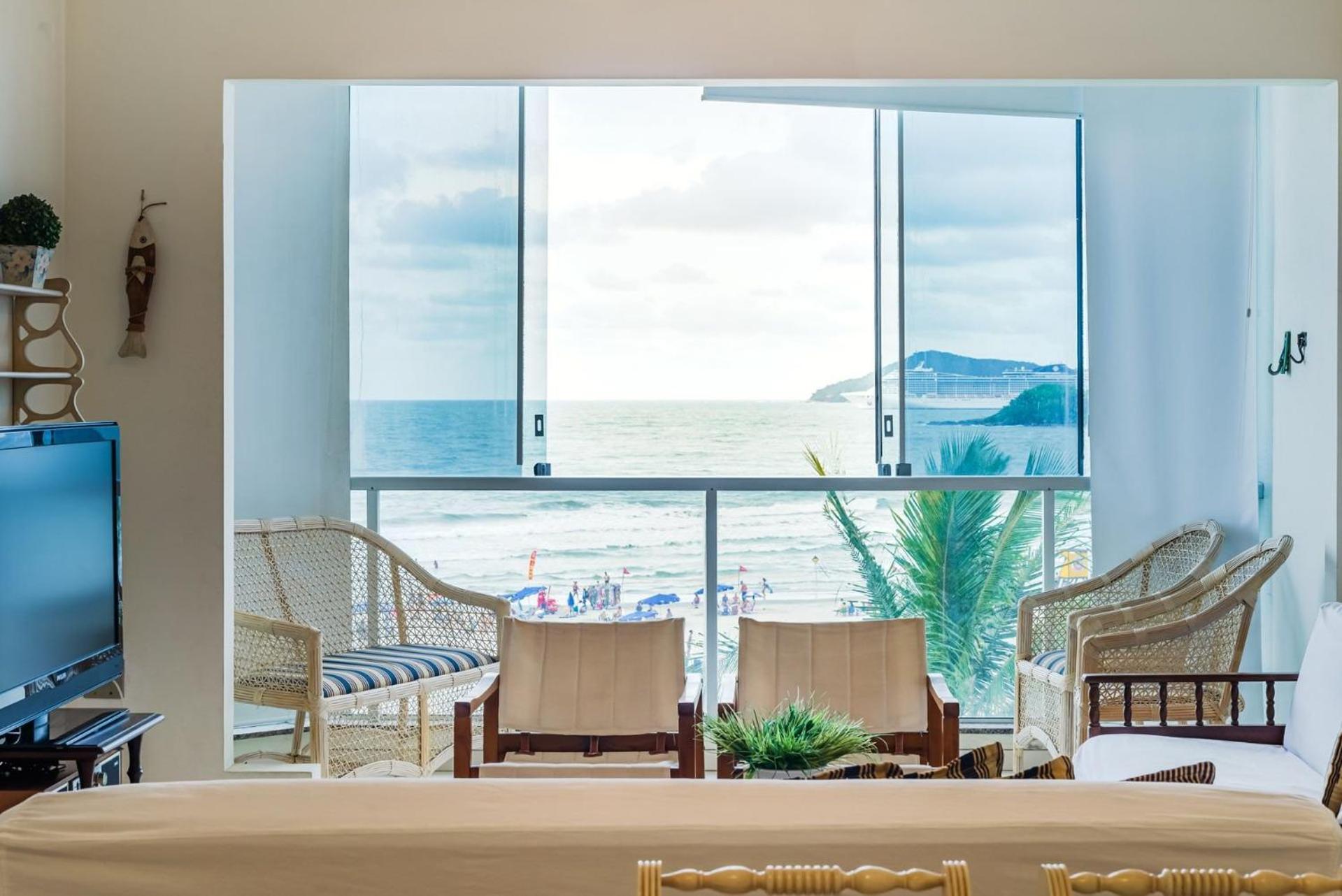 Apartmán Apto Pe Na Areia Com Linda Vista Frente Mar Cel403 Balneário Camboriú Exteriér fotografie
